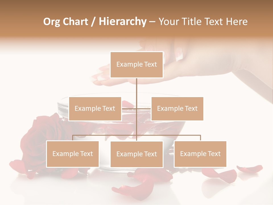 Petal Female Isolated PowerPoint Template