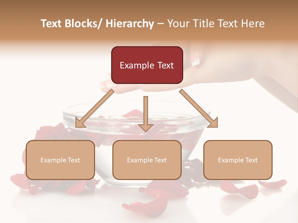 Petal Female Isolated PowerPoint Template