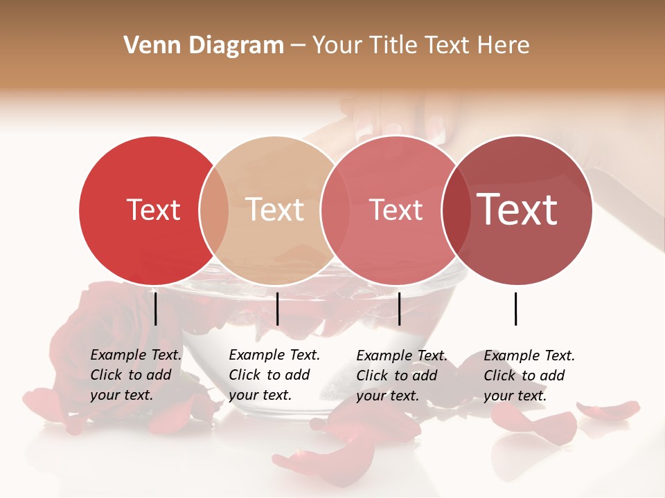 Petal Female Isolated PowerPoint Template