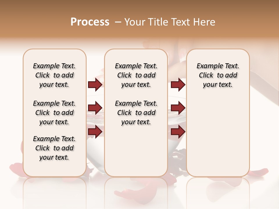 Petal Female Isolated PowerPoint Template