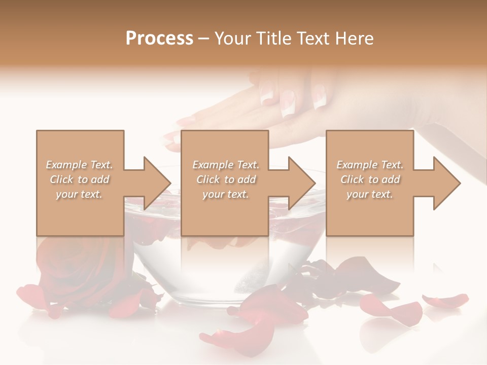 Petal Female Isolated PowerPoint Template