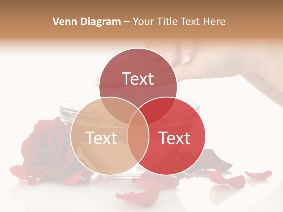 Petal Female Isolated PowerPoint Template