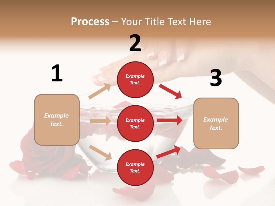 Petal Female Isolated PowerPoint Template