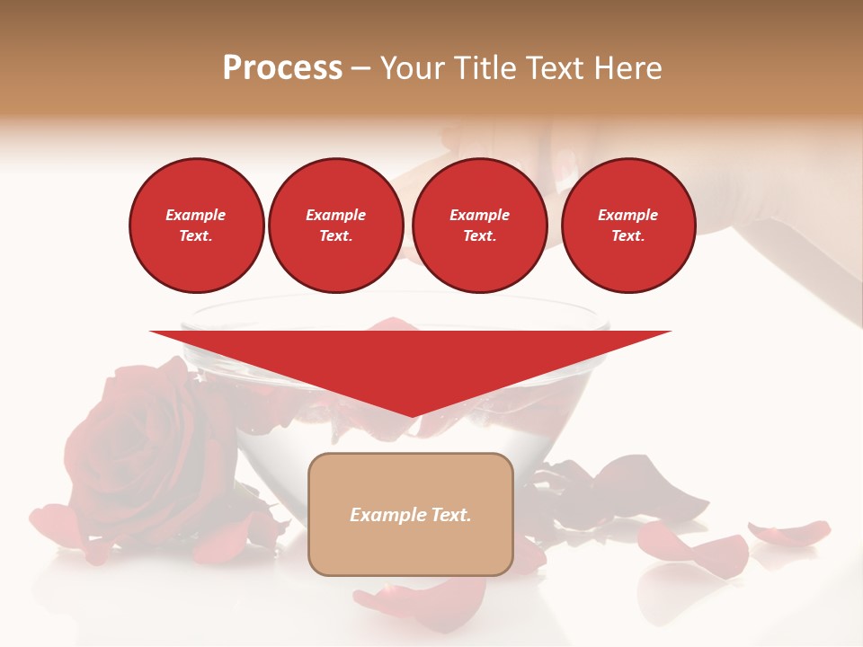 Petal Female Isolated PowerPoint Template