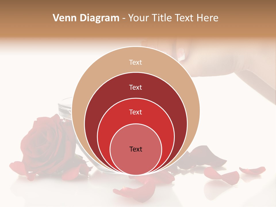 Petal Female Isolated PowerPoint Template