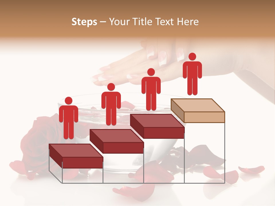 Petal Female Isolated PowerPoint Template