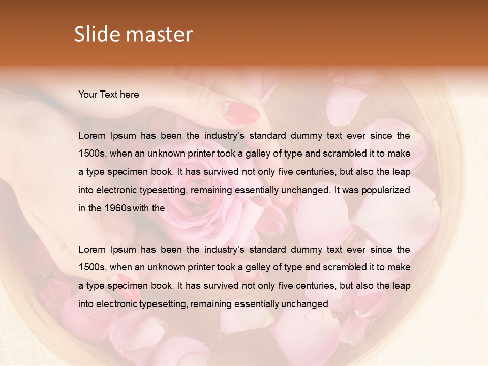 Wellness Treatment Nail PowerPoint Template