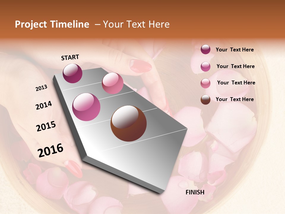 Wellness Treatment Nail PowerPoint Template