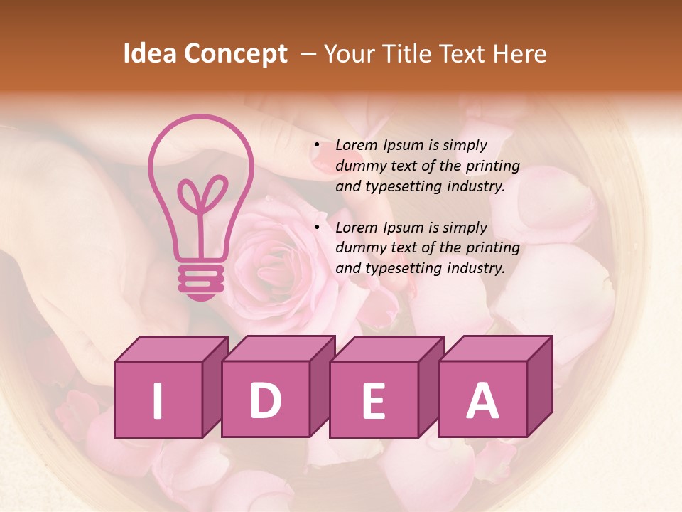 Wellness Treatment Nail PowerPoint Template