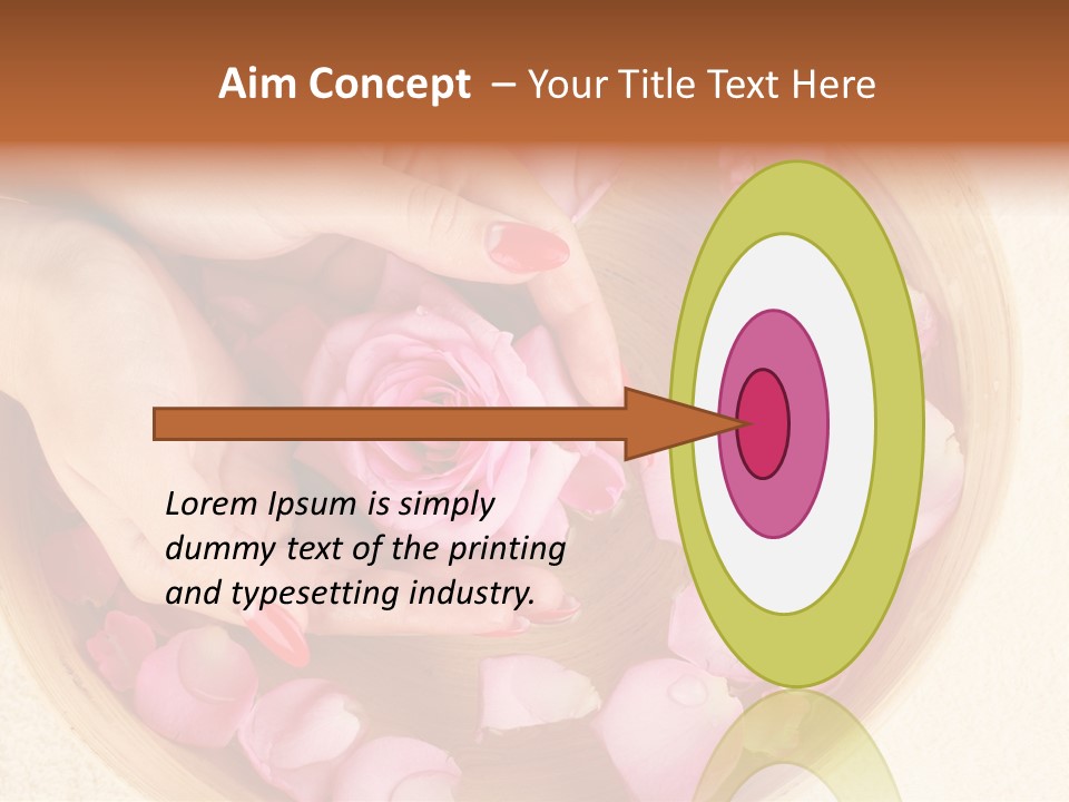 Wellness Treatment Nail PowerPoint Template