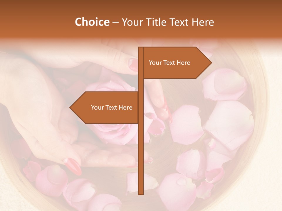 Wellness Treatment Nail PowerPoint Template