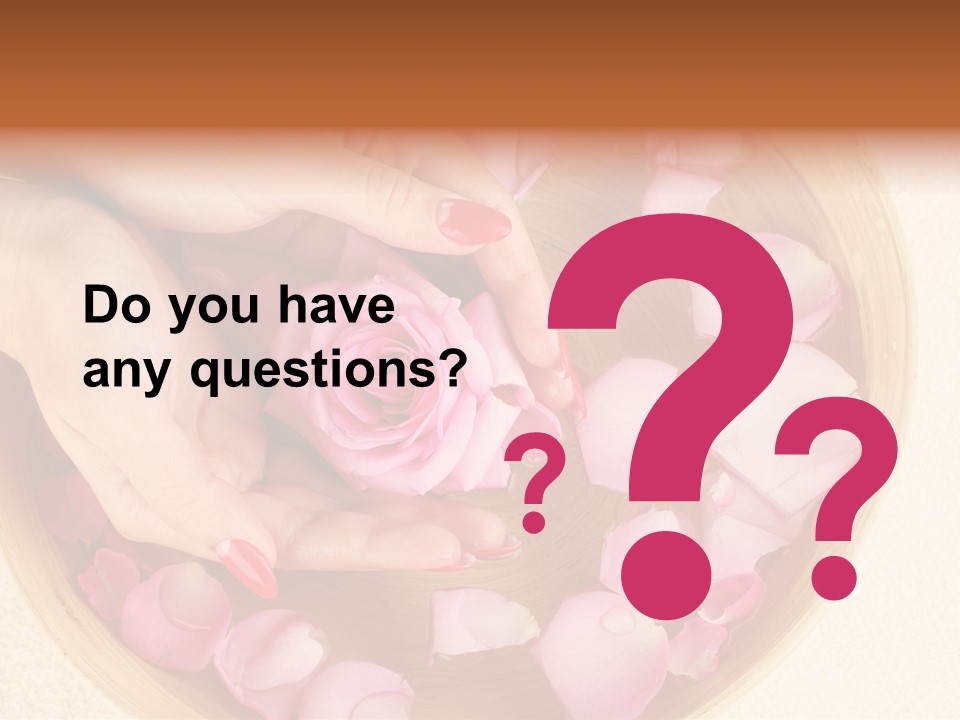 Wellness Treatment Nail PowerPoint Template