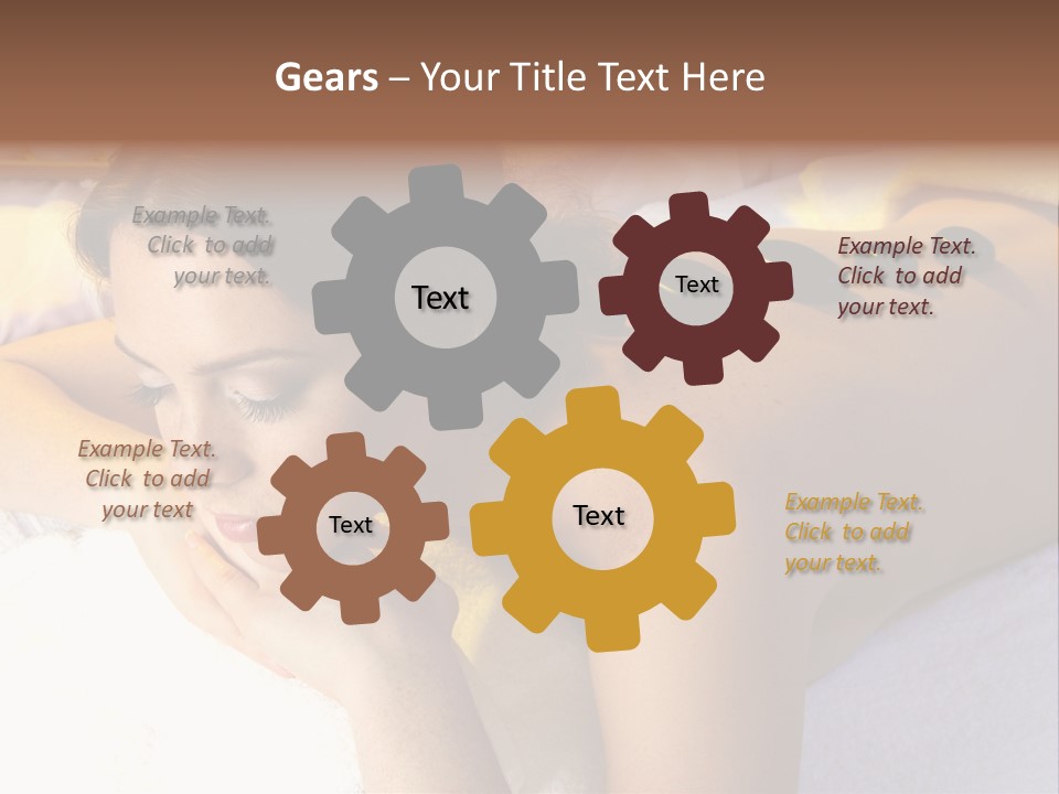 Spa Skin Aroma PowerPoint Template