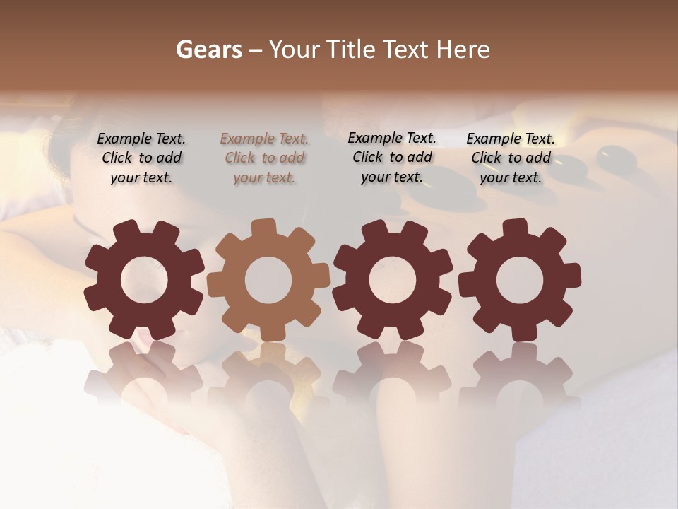 Spa Skin Aroma PowerPoint Template