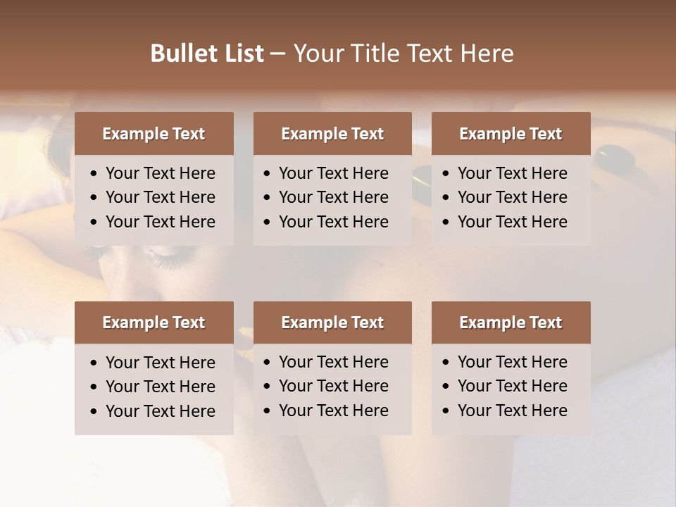 Spa Skin Aroma PowerPoint Template