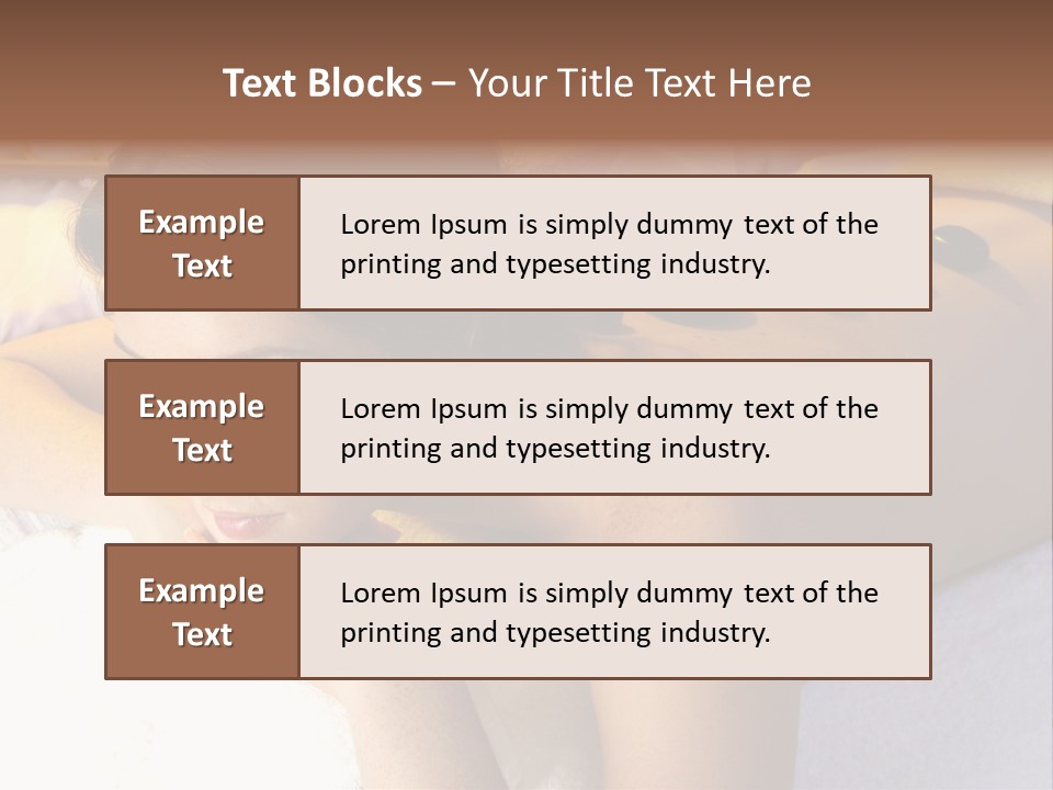 Spa Skin Aroma PowerPoint Template