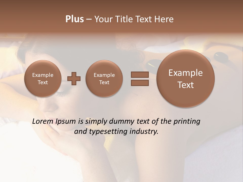 Spa Skin Aroma PowerPoint Template