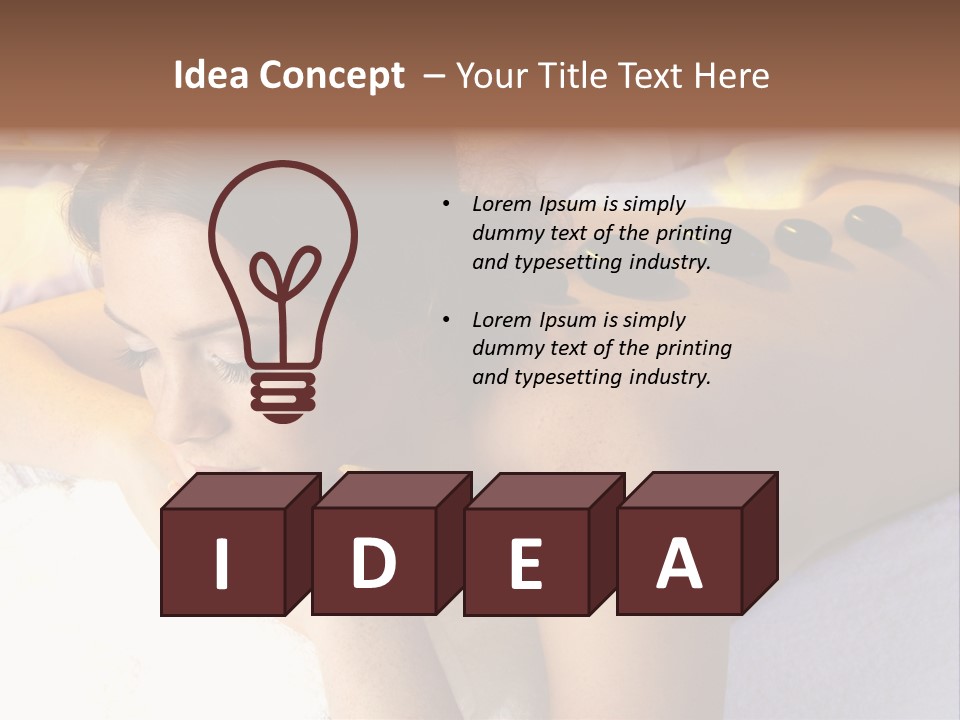 Spa Skin Aroma PowerPoint Template