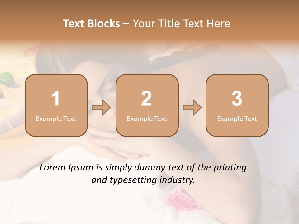 Treatment Body Spa PowerPoint Template