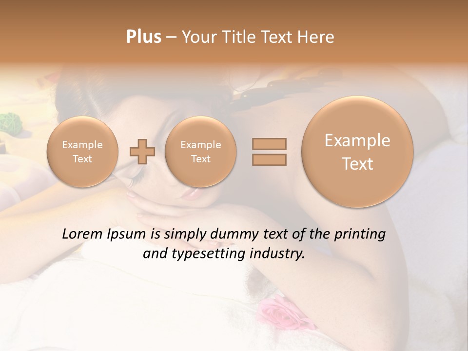 Treatment Body Spa PowerPoint Template