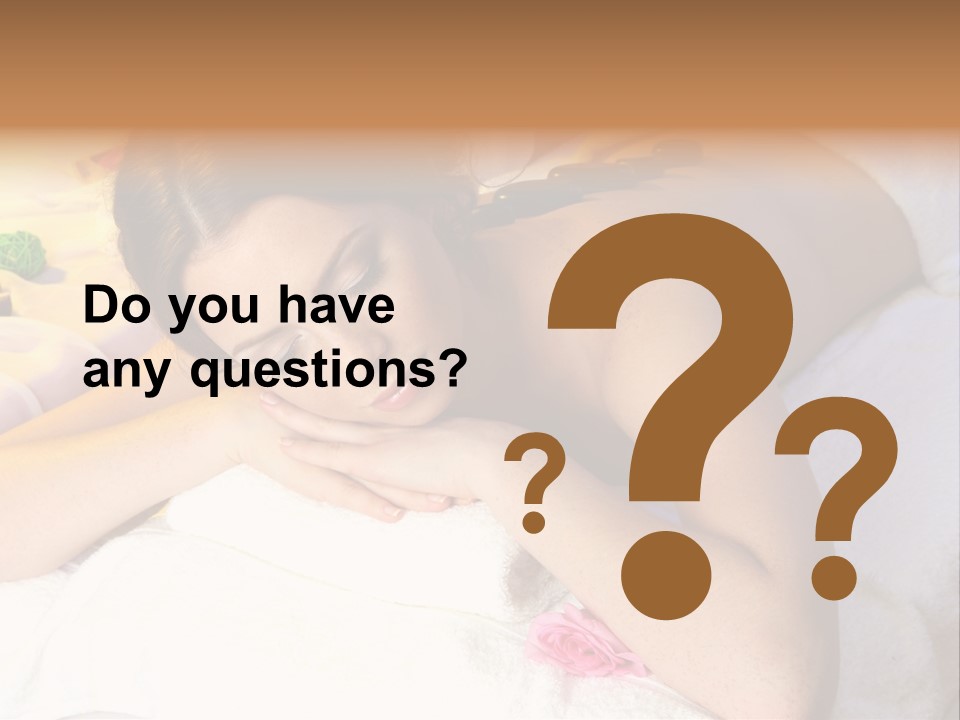 Treatment Body Spa PowerPoint Template