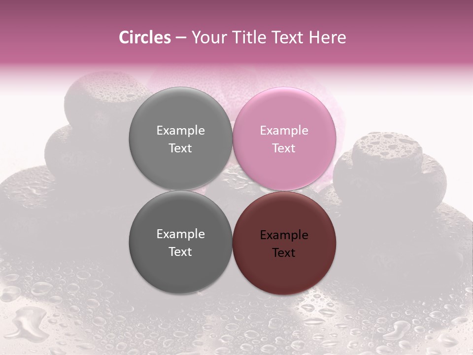 Treatment Smooth Pebble PowerPoint Template