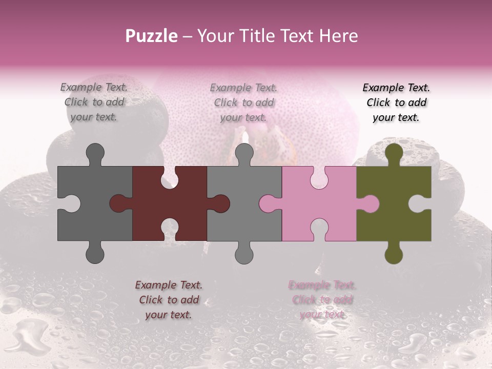 Treatment Smooth Pebble PowerPoint Template