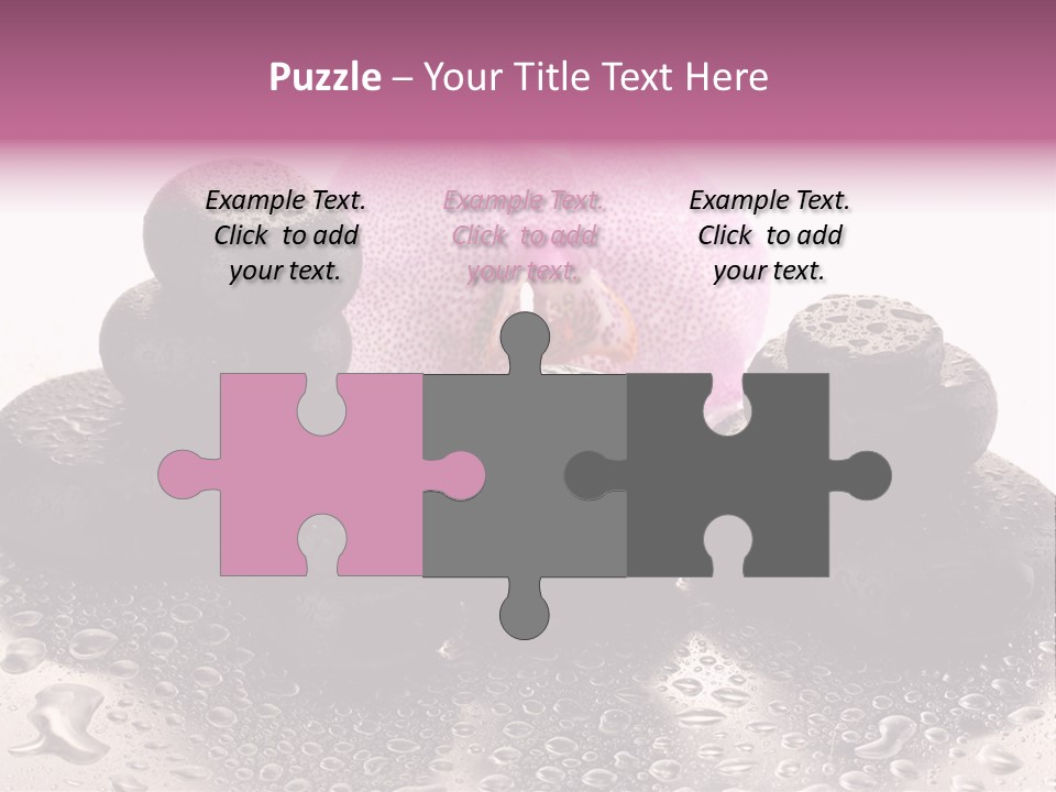 Treatment Smooth Pebble PowerPoint Template