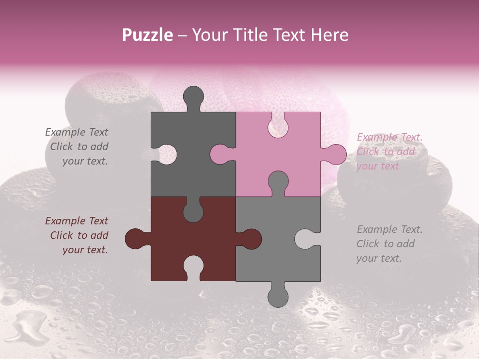 Treatment Smooth Pebble PowerPoint Template