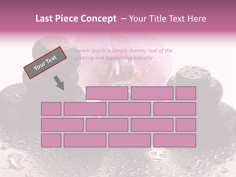 Treatment Smooth Pebble PowerPoint Template