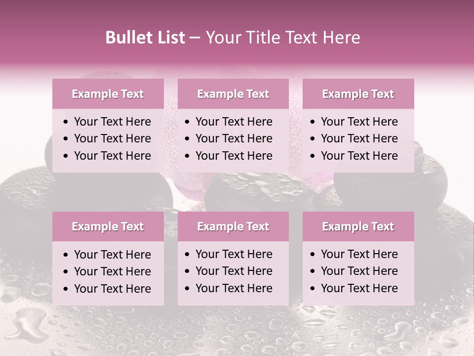 Treatment Smooth Pebble PowerPoint Template