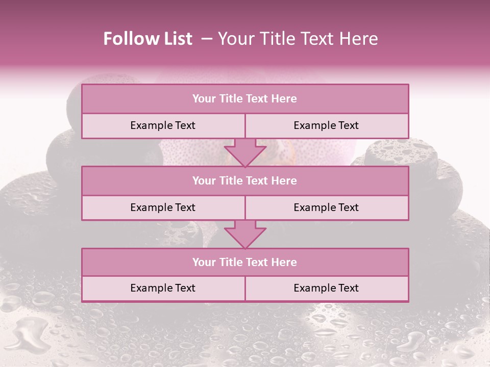 Treatment Smooth Pebble PowerPoint Template