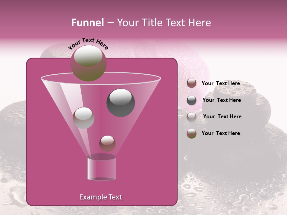 Treatment Smooth Pebble PowerPoint Template