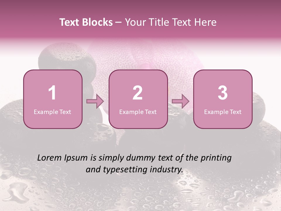 Treatment Smooth Pebble PowerPoint Template
