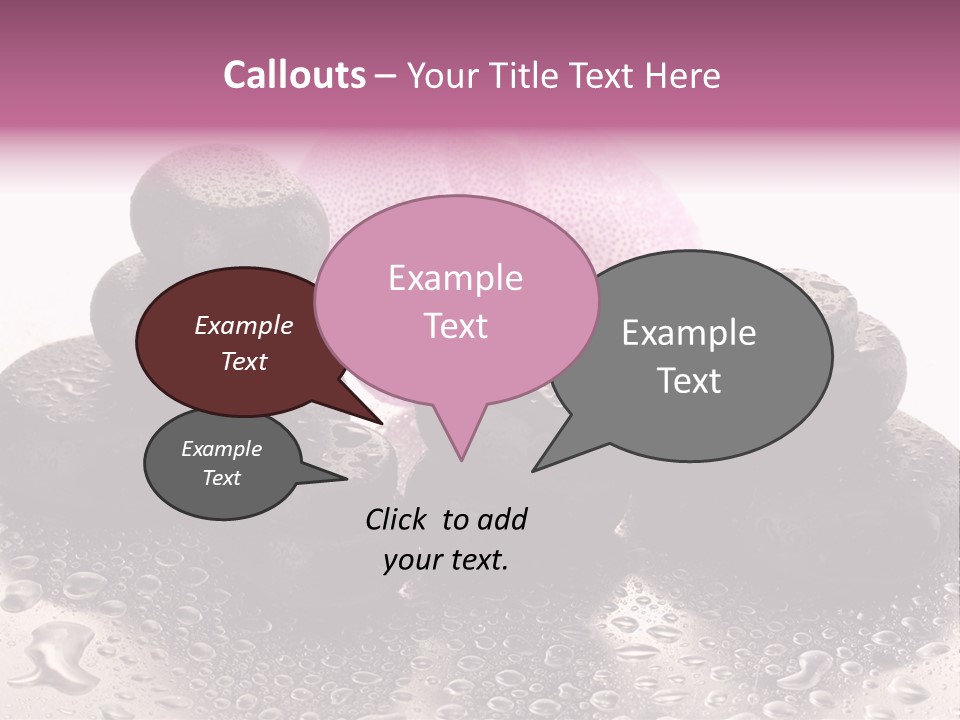 Treatment Smooth Pebble PowerPoint Template