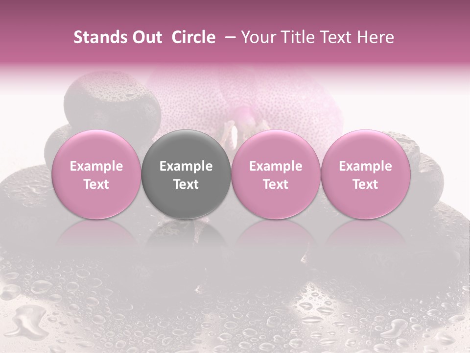 Treatment Smooth Pebble PowerPoint Template