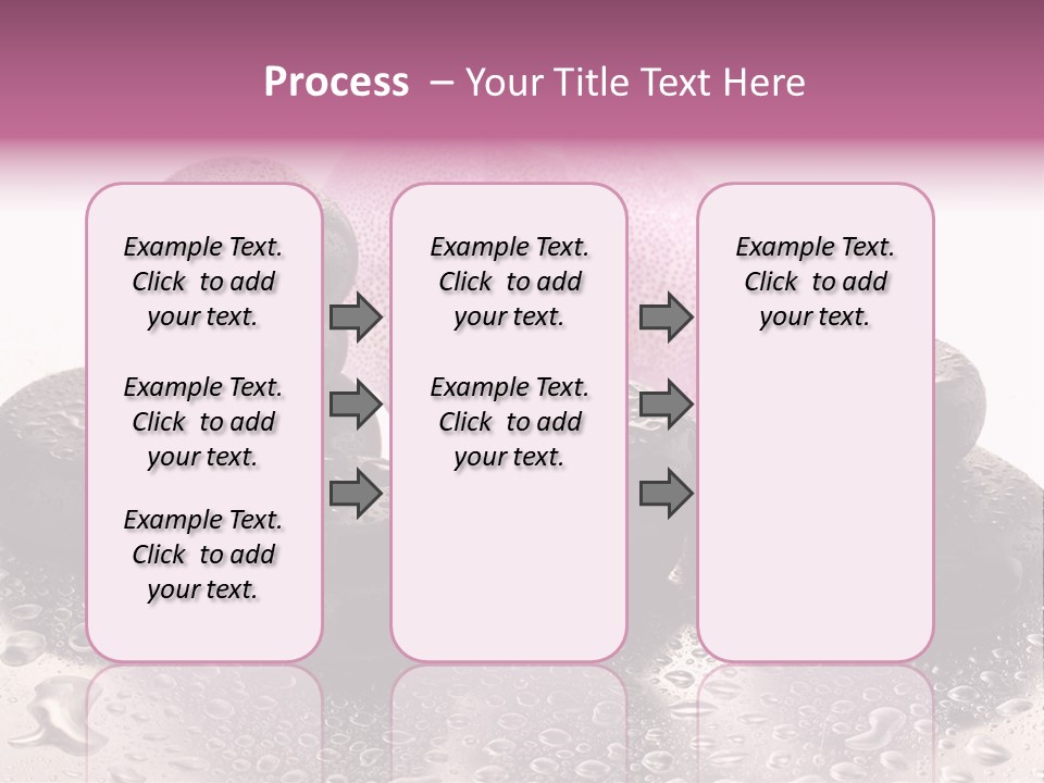 Treatment Smooth Pebble PowerPoint Template