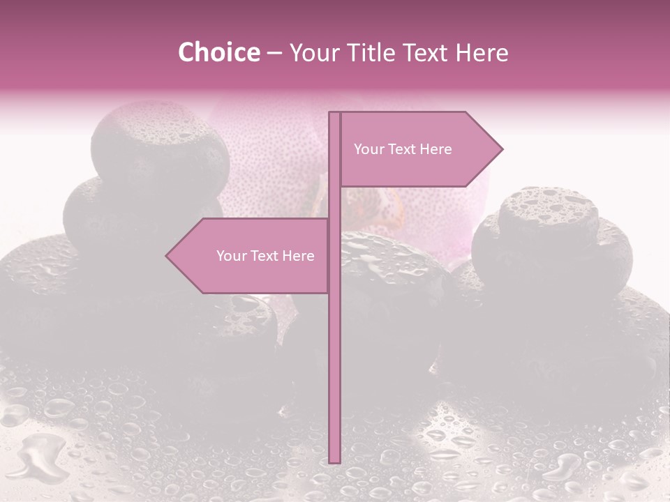 Treatment Smooth Pebble PowerPoint Template