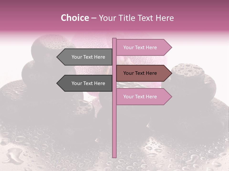 Treatment Smooth Pebble PowerPoint Template
