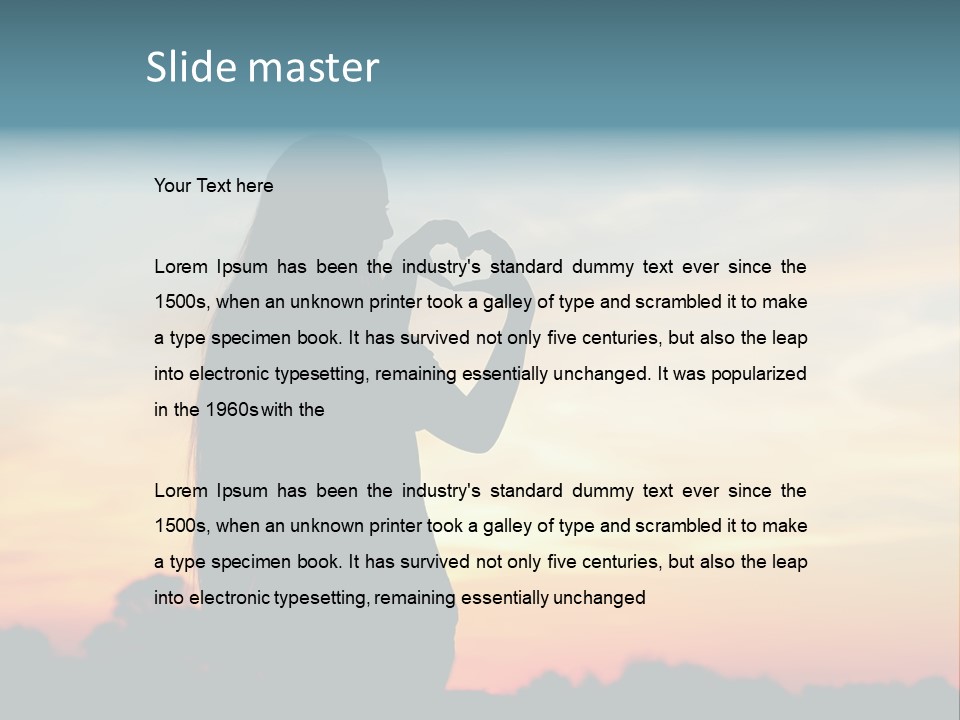 Li Ten Chair Humor PowerPoint Template