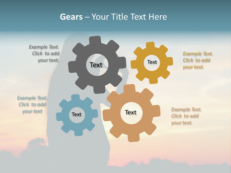 Li Ten Chair Humor PowerPoint Template