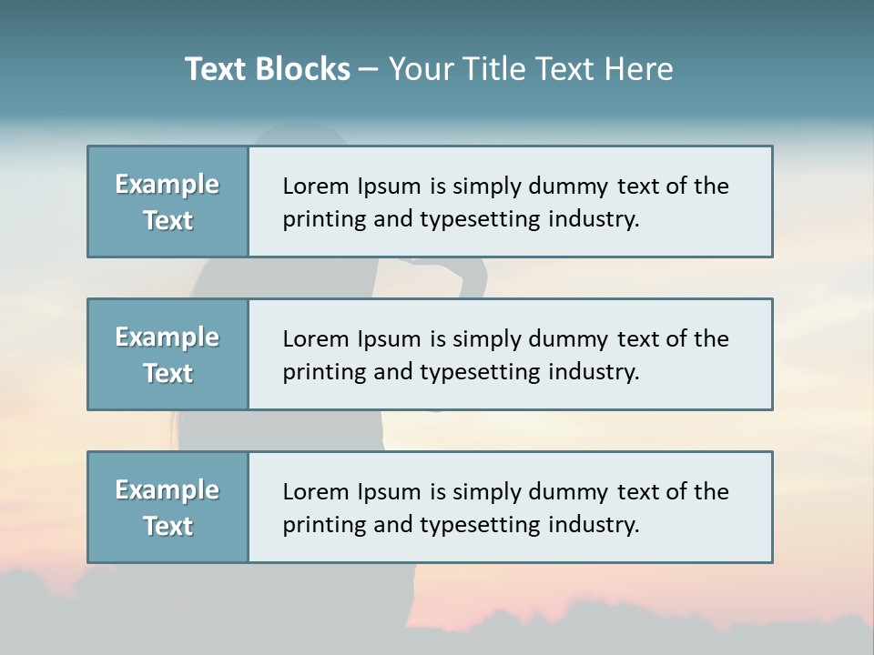 Li Ten Chair Humor PowerPoint Template
