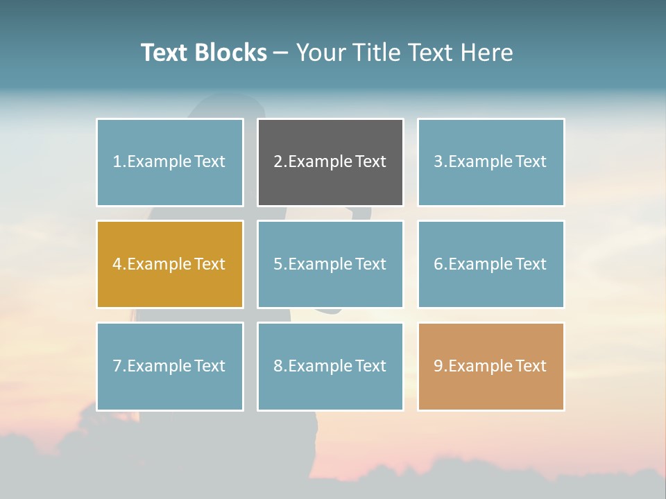 Li Ten Chair Humor PowerPoint Template