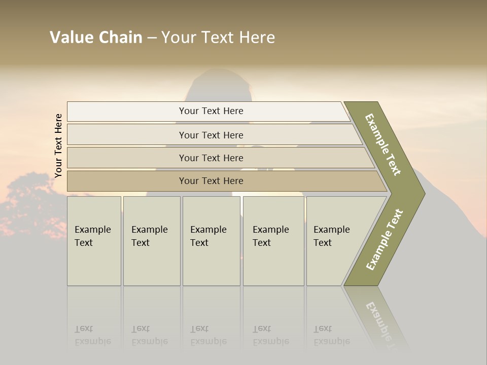 Humor Happy Figure PowerPoint Template