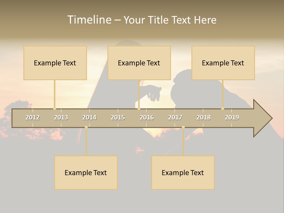 Humor Happy Figure PowerPoint Template