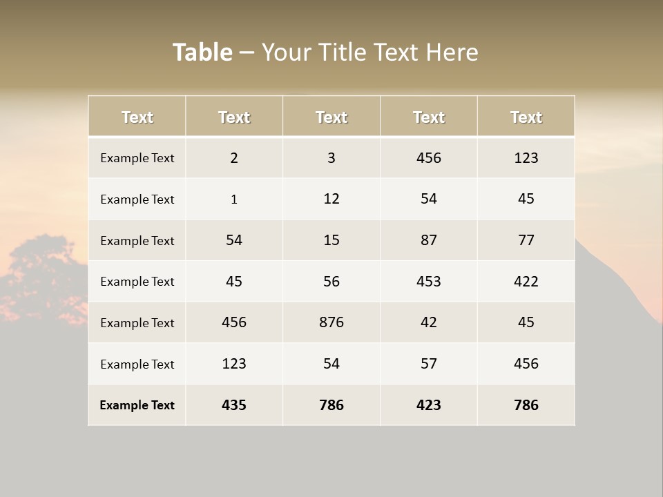 Humor Happy Figure PowerPoint Template