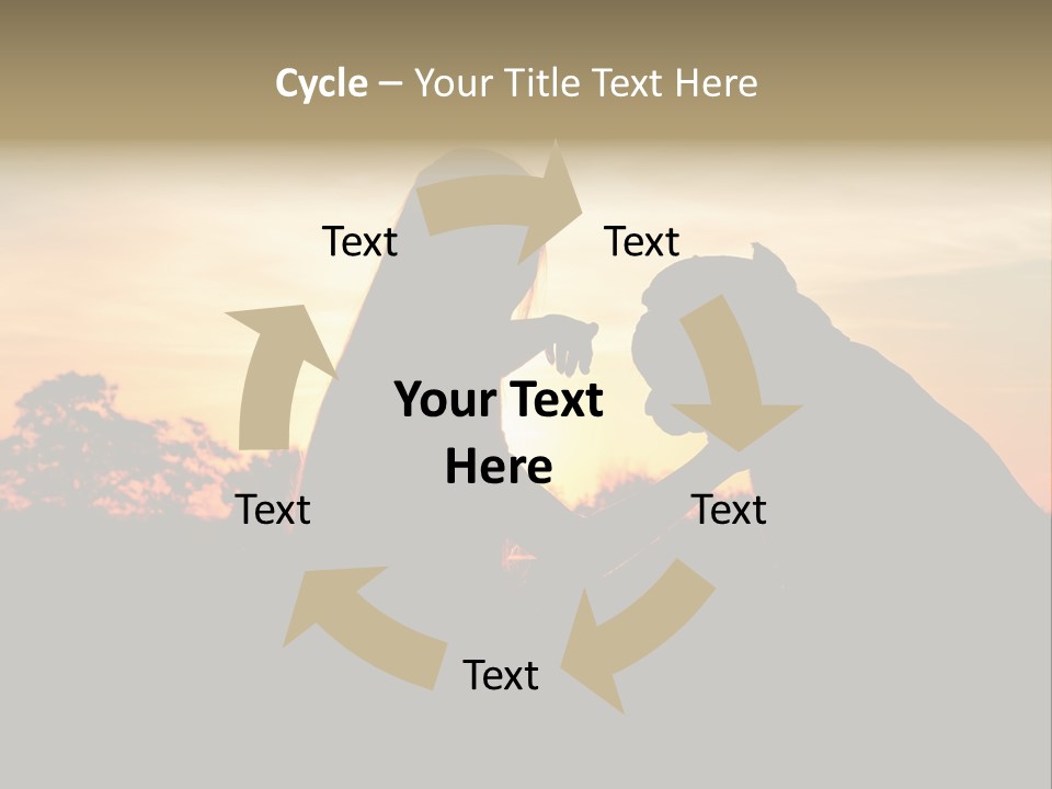 Humor Happy Figure PowerPoint Template