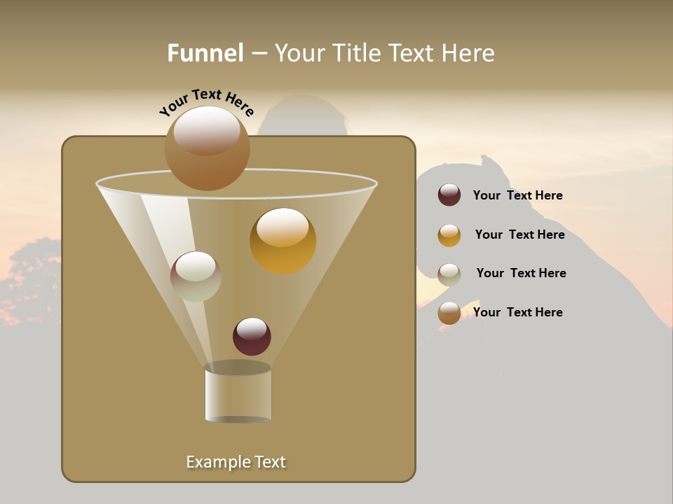 Humor Happy Figure PowerPoint Template