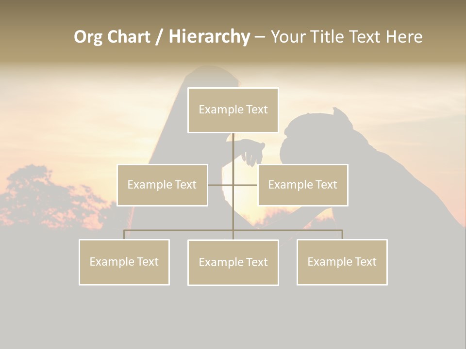 Humor Happy Figure PowerPoint Template