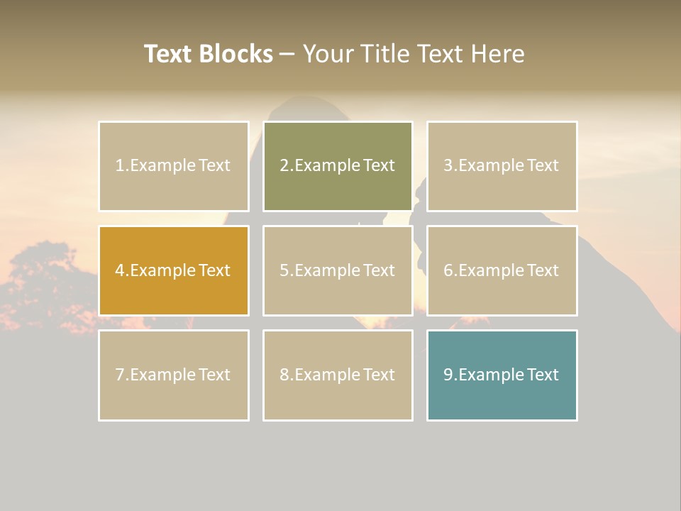 Humor Happy Figure PowerPoint Template